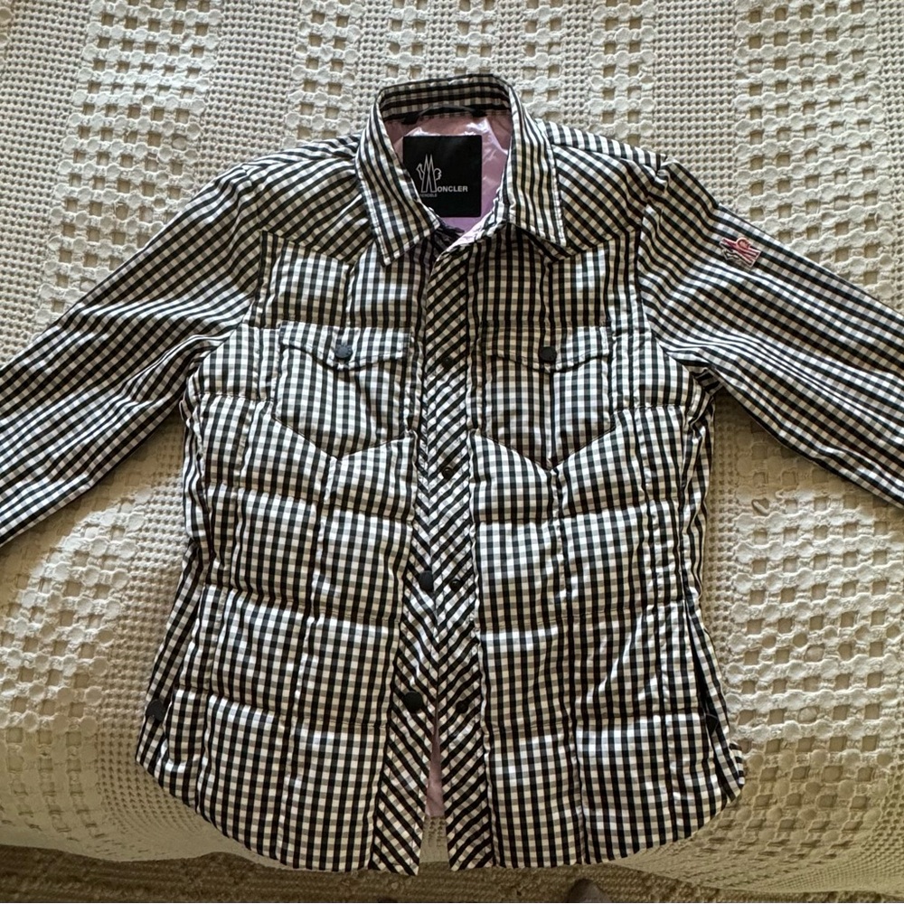 Moncler Grenoble insulated shirt jacket size 1